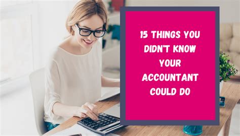 Things You Didnt Know An Accountant Could Do Accounts