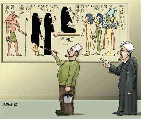 Egypt Dessin Rigolo Caricatures Humour