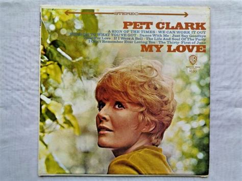 Petula Clark My Love 1968 70 Warner Bros Ws 1630 Second 1h1f Press W
