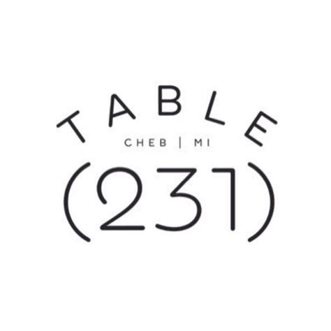 Table 231 Cheboygan Mi