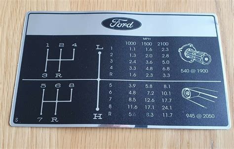 Ford 4000 Tractor Roof Decal Sps Parts