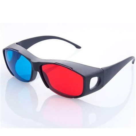 Buy 5pcs Anewkodi Black Frame Red Blue 3d Glasses For