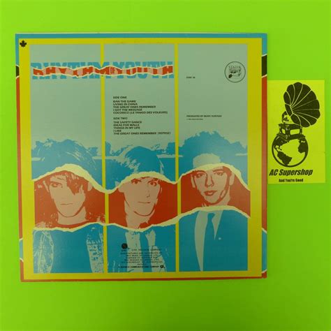 Men Without Hats Rhythm Of Youth Lp Record Vinyl Album 12 Ebay