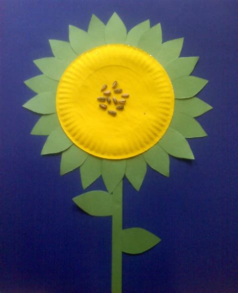 Sunflower Activity For Preschool