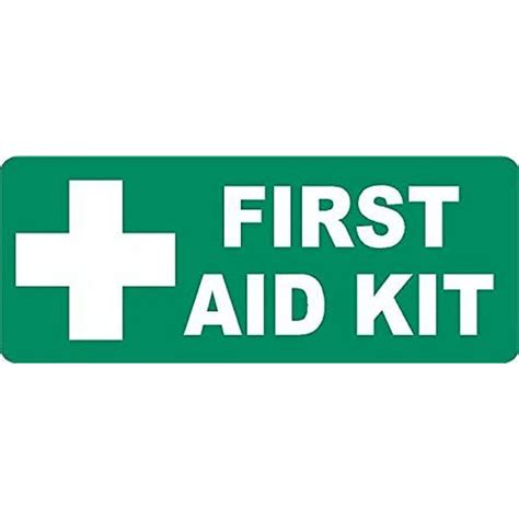 First Aid Kit Inside 3m Reflective Sticker Decal Self Adhesive Vinyl