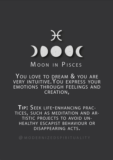 Pisces Moon Artofit