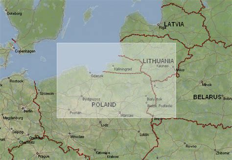 Download Kaliningrad Oblast Topographic Maps