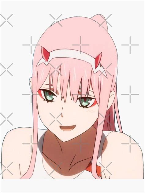 Zero Two Sticker By Cookiestyle Redbubble