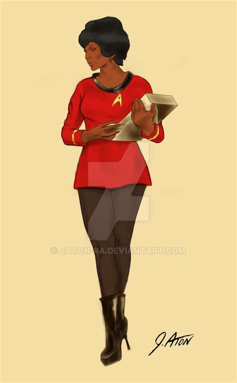Uhura Wip By Artzine20 Black Hollywood Space Girl Star Trek