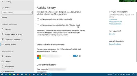 How To Clear Your Activity History In Windows 10 Activities Windows