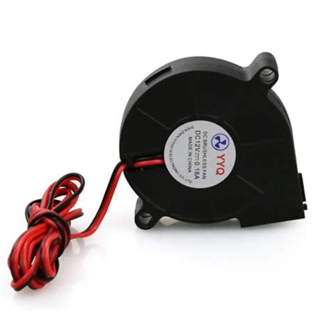 Shop 5015 Brushless Cooling Blower Fan Dc 12v 018a Turbo Small Fan