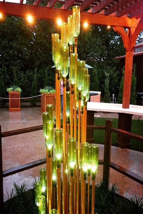 40 Amazing Wine Bottle Sculptures Ideas For Home