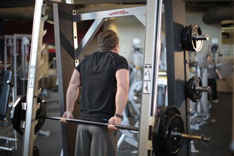 Smith Machine Behind The Back Shrug Exercise Guide And Video