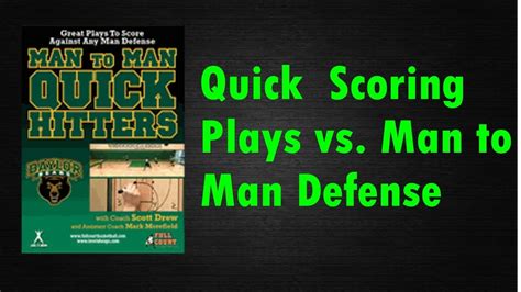 Best Set Plays For Basketball Against Man To Man Defense Youtube