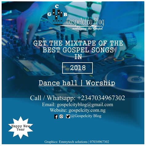 [Music] Download Mixtape of the best Gospel Songs in 2018 (gbedu