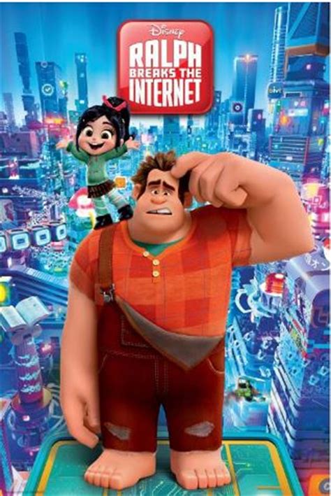 Buy Wreck It Ralph 2 Internet City Poster In Merchandise Sanity