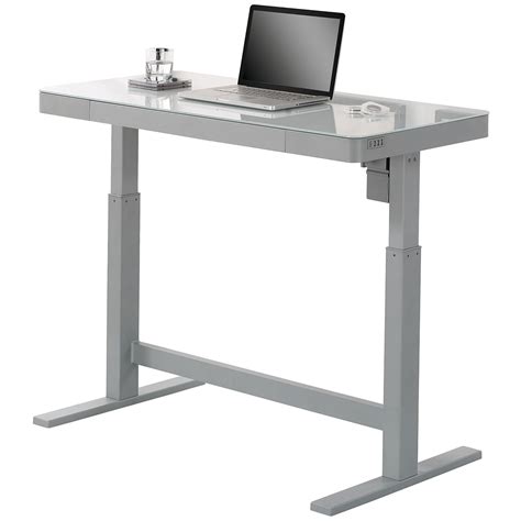 Tresanti Adjustable Height Desk White Costco Australia