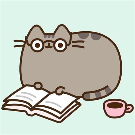 Book Sheen Pusheen Cute Pusheen Cat Funny Doodles