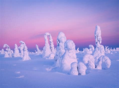 Finnish Lapland Sunset Rfinland