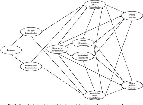 Figure 1 From Integrating Minority Stress Theory And The Tripartite Influence Model A Model Of