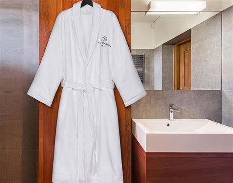Sheraton Hotel Robes Hotel Bath Robes Plush Microfiber And Waffle