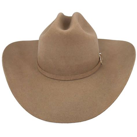 Stetson Oak Ridge Felt Cowboy Hat Black 3x Diamond Royal Tack
