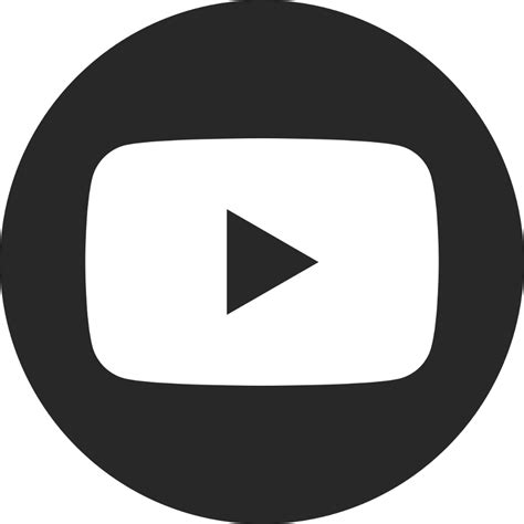 Download High Quality Youtube Transparent Logo Dark Transparent Png
