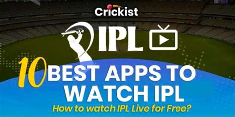 10 Best Apps To Watch Ipl 2024