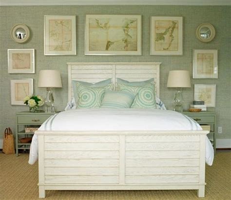 In small bedroom, you may have to get creative with furniture. Beach Style Bedroom Furniture | Beach house interior ...