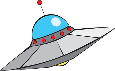Alien Spaceship Clipart Free Goimages Connect