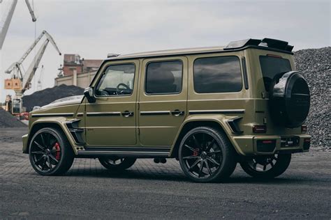 Brabus 700 Mercedes G63 In Army Look 3 Maxtuncars