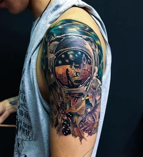 The sun and moon in a tattoo design symbolizes the complementary unity of opposites. Moon Tattoos With Meaning - Crescent Moon Tattoo