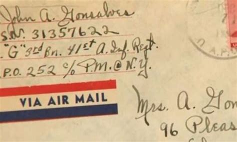 Poslao Je Pismo Majci Tokom Drugog Svetskog Rata A 76 Godina Kasnije