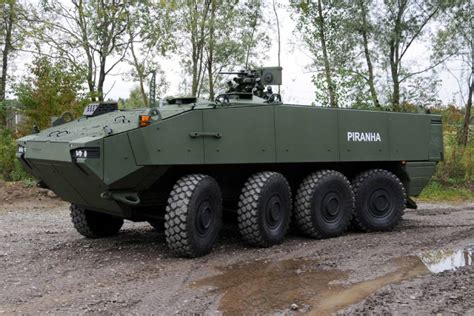 Piranha 8x8 Apc Ifv Wheeled Armored Vehicle Gdels Data