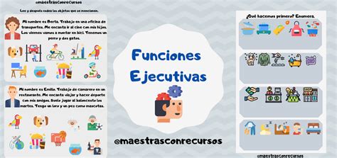 Cuaderno De Funciones Ejecutivas Orientacion Andujar Funciones Hot