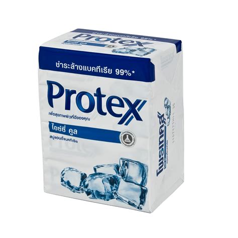 Protex Soap Icy Cool 65g×pack4 สบู่โพรเทคส์ ไอซ์ซี่คูล 65กรัม×4ก้อน