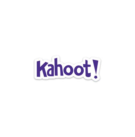 Kahoot Logo Sticker Kahoot Shop