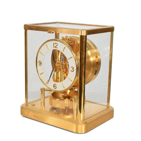 Atmos Jaeger Le Coultre Mantle Perpetual Motion Clock Clock Desk