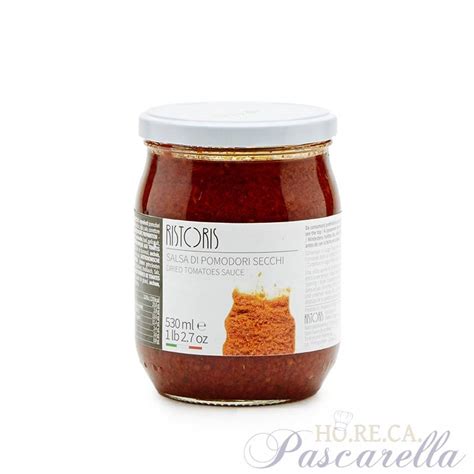Maybe you would like to learn more about one of these? SALSA DI POMODORI SECCHI VETRO 580ml RISTORIS - Horeca ...
