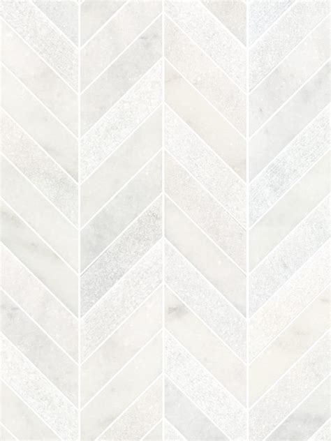 Available in soft neutral shades in both gloss and matt finishes, mix and match these to create your own unique style. White Modern Marble Chevron Backsplash Tile | Backsplash.com