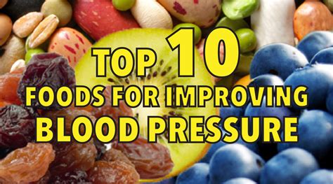 Top 10 Foods For Improving Blood Pressure Top 10 Grocery Secrets