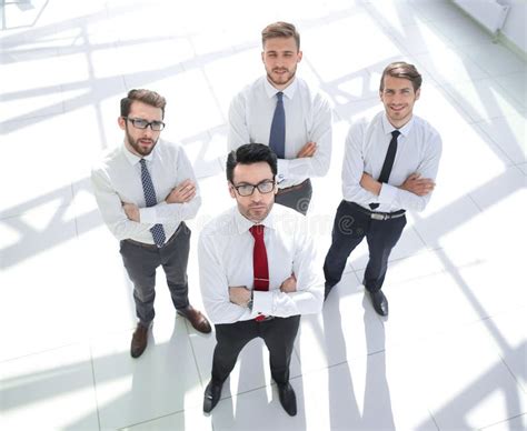 Top Viewa Group Of Business People Standing Together Stock Photo