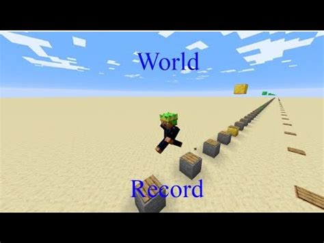 I Broke A Minecraft World Record Youtube