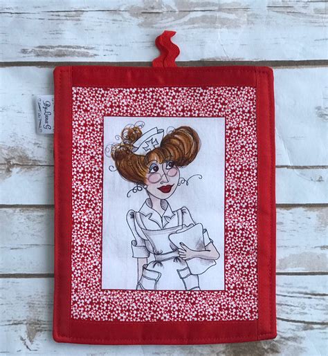 You can make your own bundle or find one on websites like etsy. Pot holder Best Nurse Mather day gift Valentines gift gift | Etsy in 2020 | Valentine gifts ...
