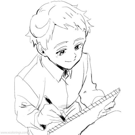 The Promised Neverland Coloring Pages Isabella
