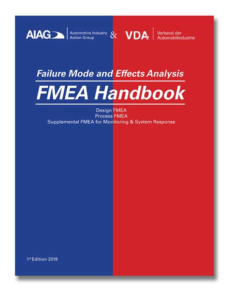 New 2019 Aiag And Vda Fmea Handbook Potential Failure Mode And Effects