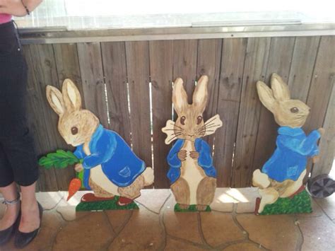 Peter Rabbit Art Display For Maxis Birthday Party Rabbit Art Art