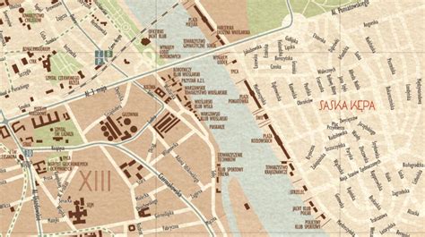 Spacer Po Nieistniejącym Mieście Wyjątkowa Mapa Warszawy