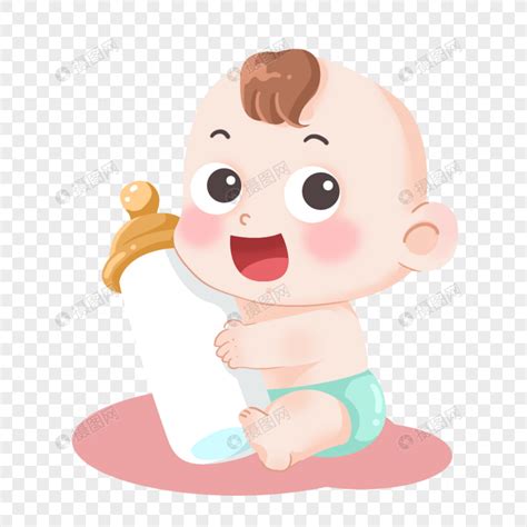 Gambar Bayi Perempuan Kartun Png Cute Cartoon Female Baby Baby