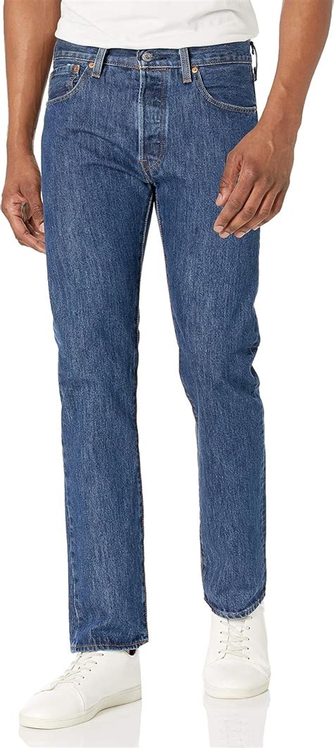 levi s 501 original fit jeans vaqueros dark stonewash 36w 34l para hombre amazon es moda